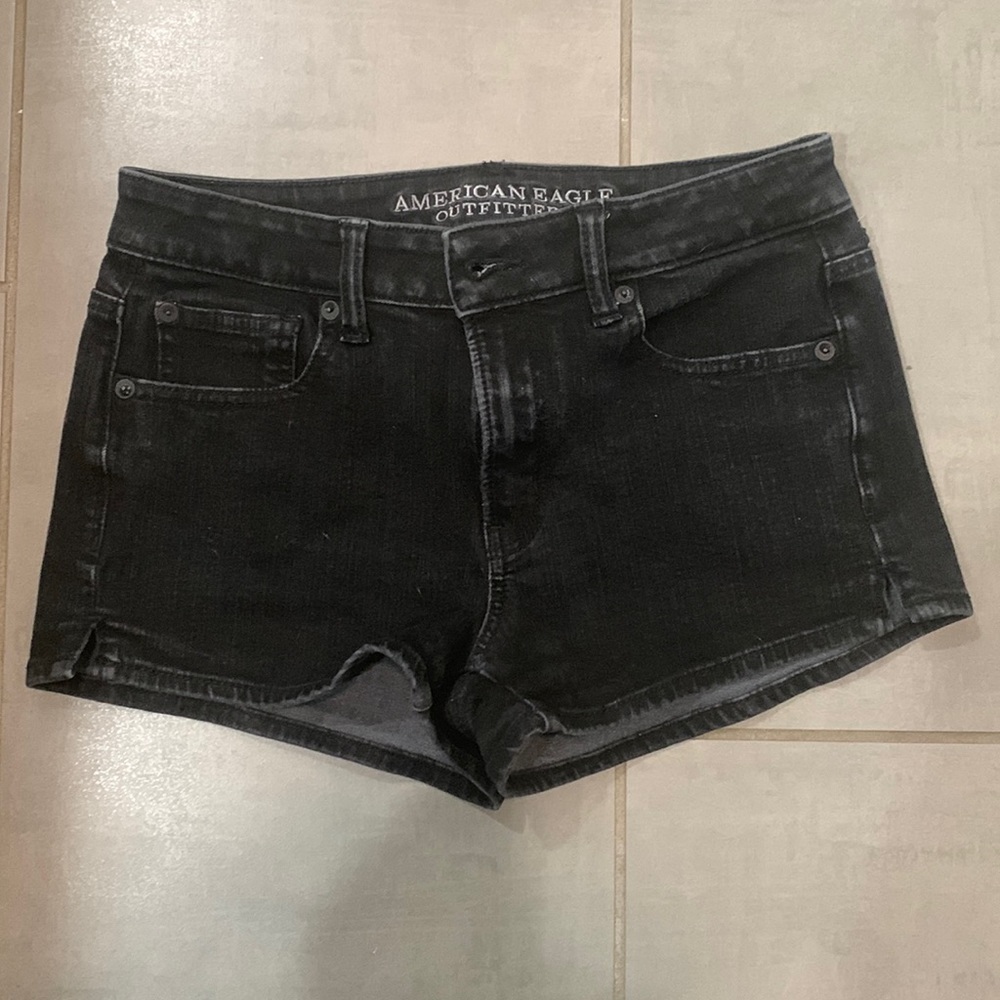 AE Hi Rise Shortie sz 4 black